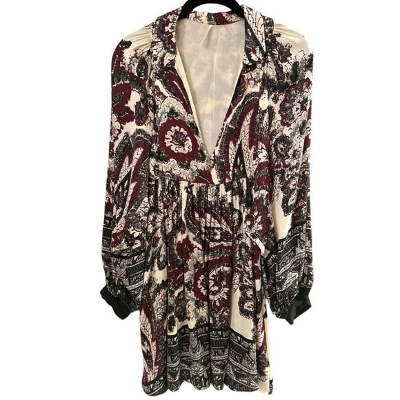 Free People say you love me long sleeve mini dress xs - Picture 6 of 12